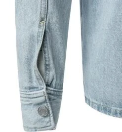 Pepe Jeans Overshirt, Baumwolle, Hellblau -Milestone Shop 415820 norm3
