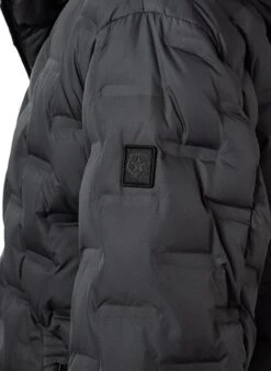 MILESTONE Daunenjacke MS Brayden, Mikrofaser, Dunkelgrau -Milestone Shop 415868 norm6