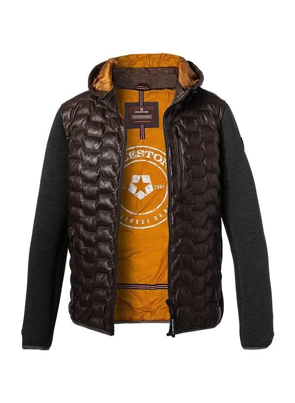 MILESTONE Lederjacke MS Darwin, Lammnappa, Dunkelbraun 3 MILESTONE Lederjacke MS Darwin, Lammnappa, Dunkelbraun