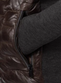 MILESTONE Lederjacke MS Darwin, Lammnappa, Dunkelbraun 14 MILESTONE Lederjacke MS Darwin, Lammnappa, Dunkelbraun -Milestone Shop 415870 norm5