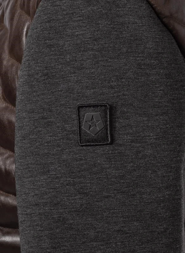 MILESTONE Lederjacke MS Darwin, Lammnappa, Dunkelbraun 4 MILESTONE Lederjacke MS Darwin, Lammnappa, Dunkelbraun – Bild 2