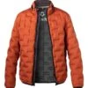 MILESTONE Daunenjacke MS Salvio, Mikrofaser, Orange -Milestone Shop 415871 norm