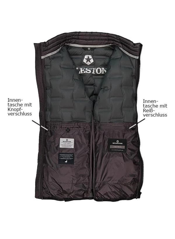 MILESTONE Daunenjacke MS Salvio, Mikrofaser, Khaki 6 MILESTONE Daunenjacke MS Salvio, Mikrofaser, Khaki – Bild 4