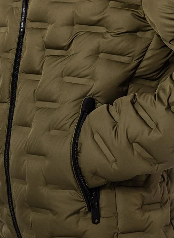 MILESTONE Daunenjacke MS Salvio, Mikrofaser, Khaki 5 MILESTONE Daunenjacke MS Salvio, Mikrofaser, Khaki – Bild 3