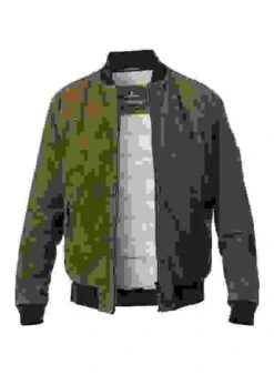 MILESTONE Lederblouson MS-Vivaldi, Ziegenvelours Wattiert, Oliv -Milestone Shop 415901 norm 1