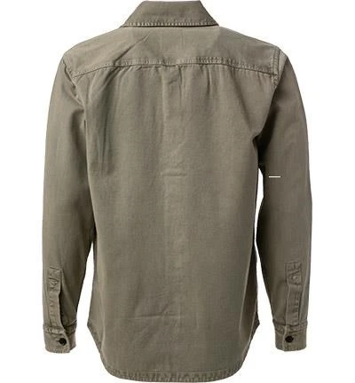 BOSS ORANGE Overshirt, Baumwolle, Grün 4 BOSS ORANGE Overshirt, Baumwolle, Grün – Bild 2