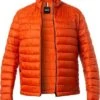 Steppjacke, Mikrofaser, Dunkelorange -Milestone Shop 416089 norm