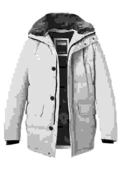 Strellson Steppjacke, Mikrofaser Wasserabweisend, Creme -Milestone Shop 416346 norm 1