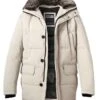 Strellson Steppjacke, Mikrofaser Wasserabweisend, Creme -Milestone Shop 416346 norm