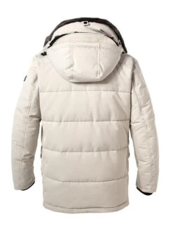 Strellson Steppjacke, Mikrofaser Wasserabweisend, Creme -Milestone Shop 416346 norm2