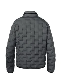 MILESTONE Daunenjacke MS Salvio, Mikrofaser, Dunkelgrau -Milestone Shop 416358 norm2