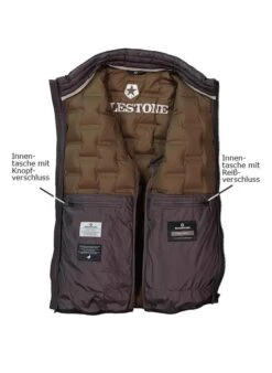 MILESTONE Daunenjacke MS Salvio, Mikrofaser, Dunkelgrau -Milestone Shop 416358 norm3