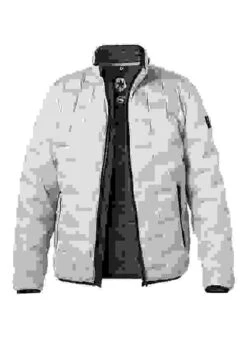 MILESTONE Daunenjacke MS Salvio, Mikrofaser, Pastellgrau -Milestone Shop 416359 norm 1