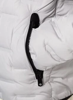 MILESTONE Daunenjacke MS Salvio, Mikrofaser, Pastellgrau -Milestone Shop 416359 norm4