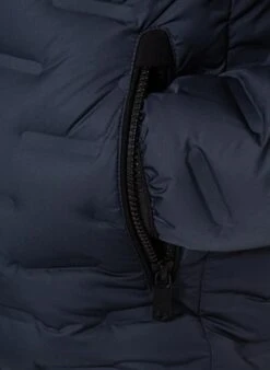 MILESTONE Daunenjacke MS Salvio, Mikrofaser, Dunkelblau -Milestone Shop 416360 norm4