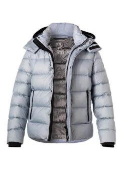 MILESTONE Steppjacke MS Tesino, Mikrofaser Sorona®, Hellblau