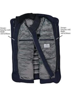 MILESTONE Steppjacke MS Baxtor, Mikrofaser Atmungsaktiv, Dunkelblau -Milestone Shop 416479 norm3