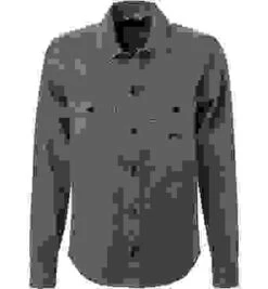 BOSS ORANGE Overshirt, Baumwolle, Dunkelgrau -Milestone Shop 416567 norm 1