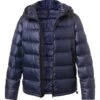 PEUTEREY Daunenjacke, Mikrofaser Wasserabweisend, Indigo -Milestone Shop 416802 norm