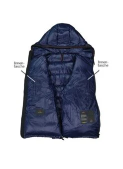 PEUTEREY Daunenjacke, Mikrofaser Wasserabweisend, Indigo -Milestone Shop 416802 norm3