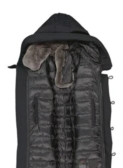 PEUTEREY Daunenparka Kasa, Baumwolle Echtfellkragen, Nachtblau -Milestone Shop 416810 norm4