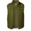 SAVE THE DUCK Steppweste, Mikrofaser PLUMTECH®, Oliv -Milestone Shop 416931 norm