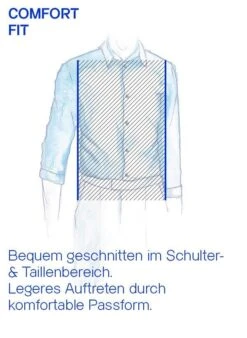 Hemd, Relaxed Fit, Baumwolle, Mittelbeige -Milestone Shop 417048 norm3