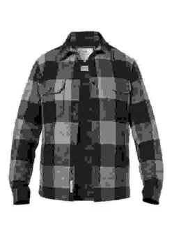 Woolrich Overshirt, Wolle Mit Daunenfutter, Dunkelblau-grau Kariert 9 Woolrich Overshirt, Wolle Mit Daunenfutter, Dunkelblau-grau Kariert -Milestone Shop 417077 norm 1