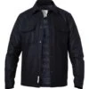 Woolrich Jacke, Wolle, Daunen Gefüttert, Nachtblau -Milestone Shop 417078 norm