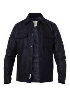 Woolrich Jacke, Wolle, Daunen Gefüttert, Nachtblau