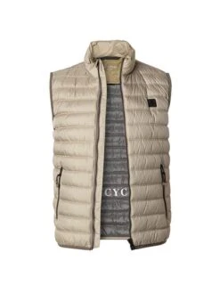 Marc O'Polo Steppweste, Mikrofaser Wasserabweisend, Creme