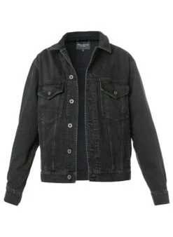 Marc O'Polo Jeansjacke, Baumwolle, Schwarz