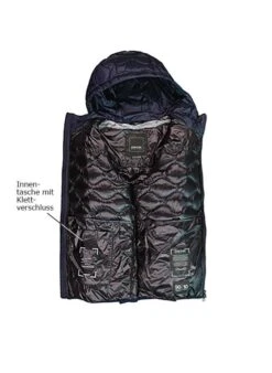Geox Daunenjacke, Mikrofaser RESPIRA®, Navy -Milestone Shop 417214 norm3