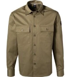 Overshirt, Baumwolle, Pastellgrün