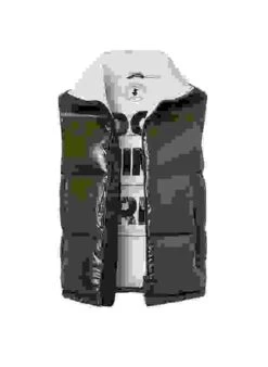 SAVE THE DUCK Steppweste, Mikrofaser PLUMTECH®, Grün -Milestone Shop 417467 norm 1