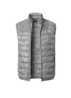 EA7 Daunenweste, Mikrofaser, Grau -Milestone Shop 417633 norm 1
