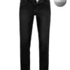 Jeans Parker, Regular Fit, Baumwolle, Schwarz -Milestone Shop 417786 norm