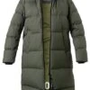 Marc O'Polo Daunenmantel, Mikrofaser Wasserabweisend, Dunkelgrün -Milestone Shop 418086 norm