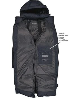 Marc O'Polo Daunenmantel, Mikrofaser Wasserabweisend, Nachtblau -Milestone Shop 418087 norm3