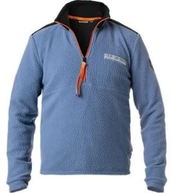 Napapijri Fleecetroyer, Mikrofaser, Blau-schwarz