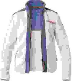 Napapijri Fleecejacke, Mikrofaser, Weiß-blau -Milestone Shop 418182 norm 1