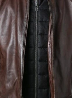 MILESTONE Lederjacke MS Bender, Lammnappa, Cognac -Milestone Shop 418288 norm4