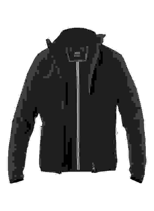 Softshell Jacke, Mikrofaser Wasserabweisend, Schwarz 6 Softshell Jacke, Mikrofaser Wasserabweisend, Schwarz – Bild 4