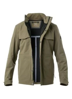 Jacke, Mikrofaser Winddicht, Militärgrün