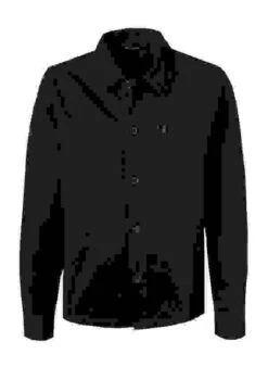 Fred Perry Overshirt, Baumwolle, Schwarz -Milestone Shop 418776 norm 1
