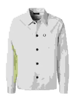 Fred Perry Overshirt, Baumwolle, Ecru -Milestone Shop 418777 norm 1