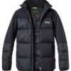 Boss Green Daunenjacke, Mikrofaser Wasserresistent, Dunkelblau -Milestone Shop 418928 norm