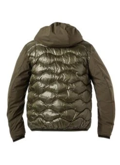 Steppjacke, Wattierung-Federn, Oliv -Milestone Shop 419098 norm2