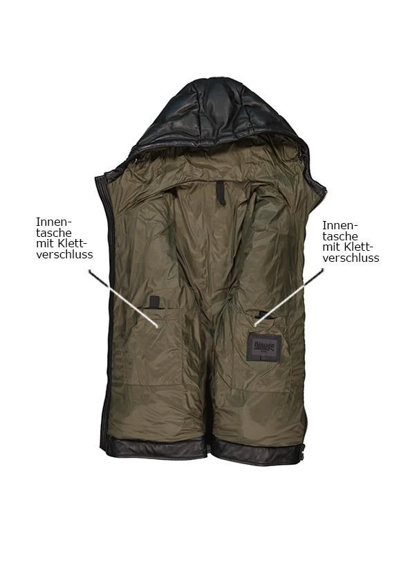 Lederjacke, Schafleder, Schwarz 5 Lederjacke, Schafleder, Schwarz – Bild 3