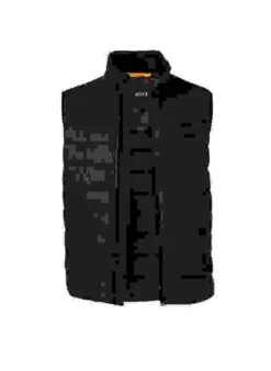 BOSS ORANGE Steppweste, Mikrofaser, Schwarz -Milestone Shop 419382 norm 1